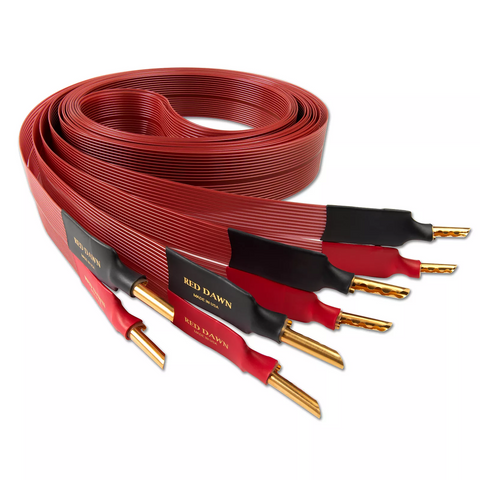 Nordost Leif Red Dawn Speaker Cable - Banana Plugs - (Pair)