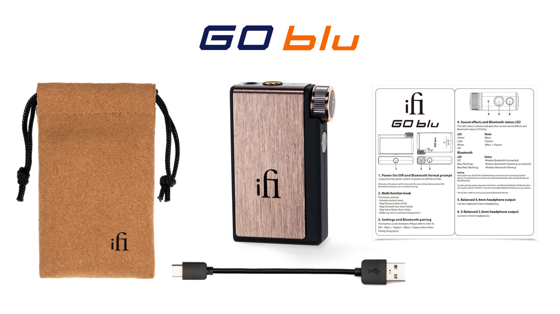 iFi Go Blu Portable DAC & Amplifier