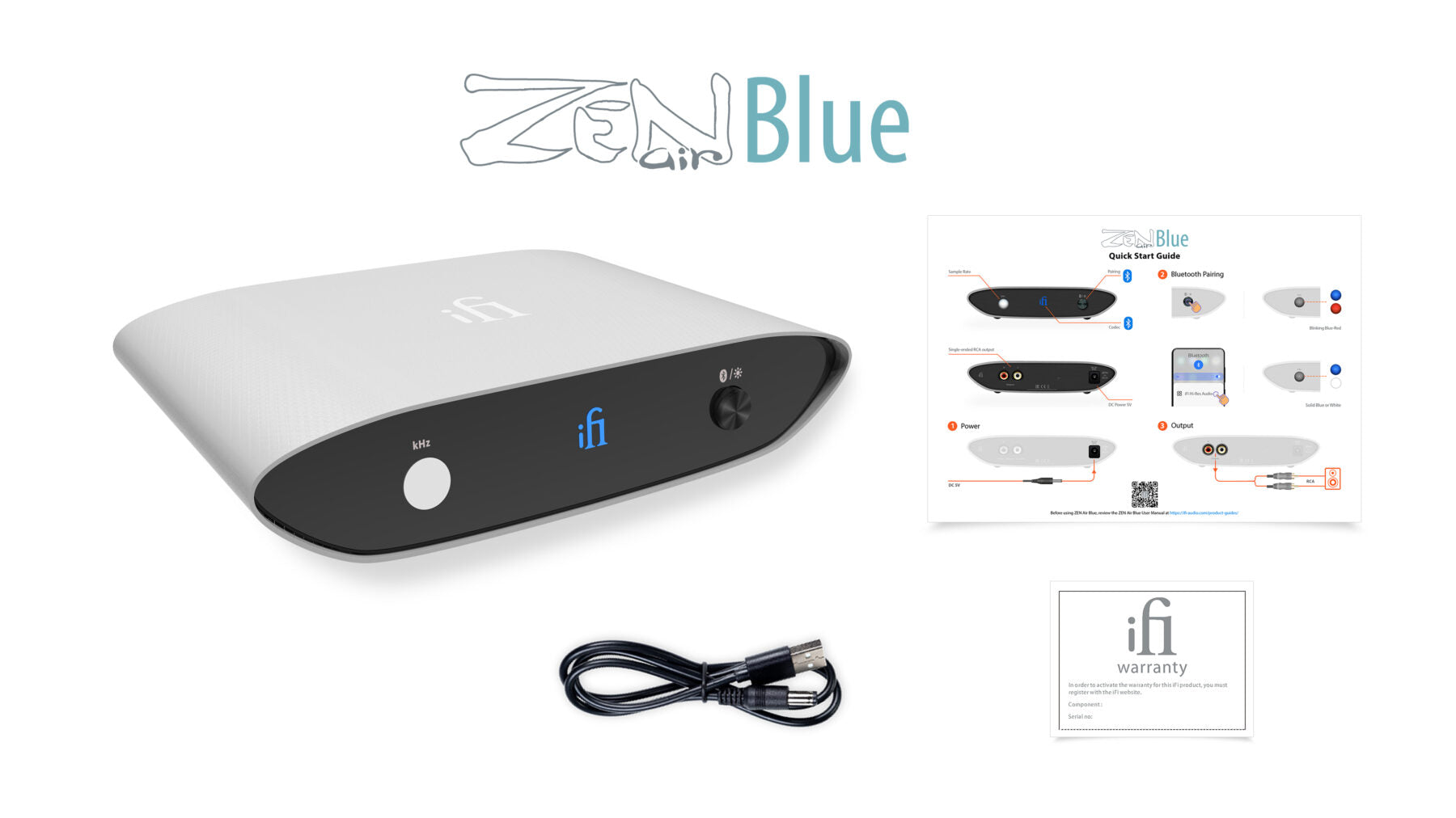 iFi Zen Air Blue HD Bluetooth DAC