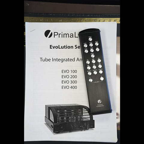 PrimaLuna Evo 300 Stereo Integrated Amplifier w/ Box, Remote & Manual