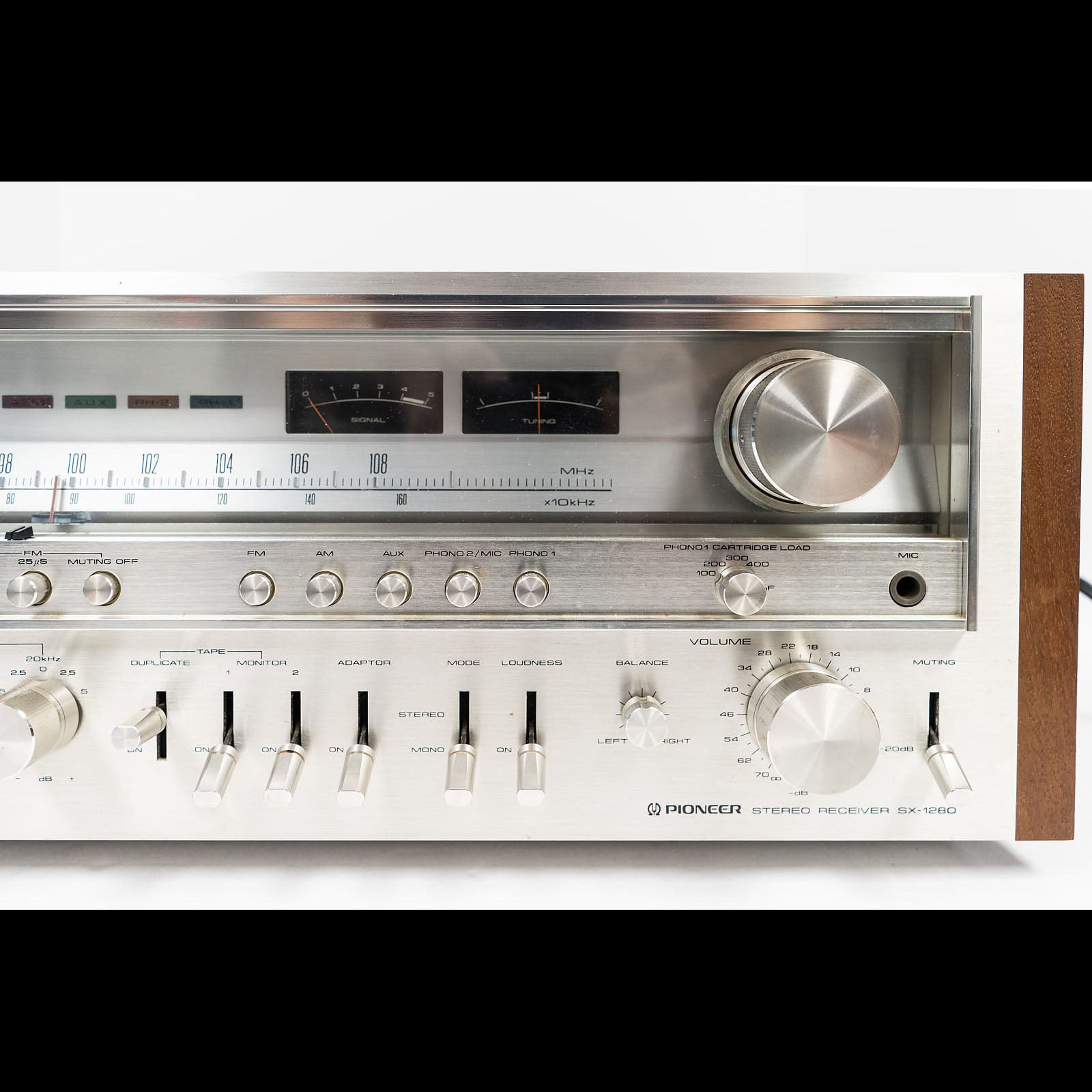 Pioneer SX-1280 Vintage Monster Stereo Receiver w/ LED Upgrade, Original Box
