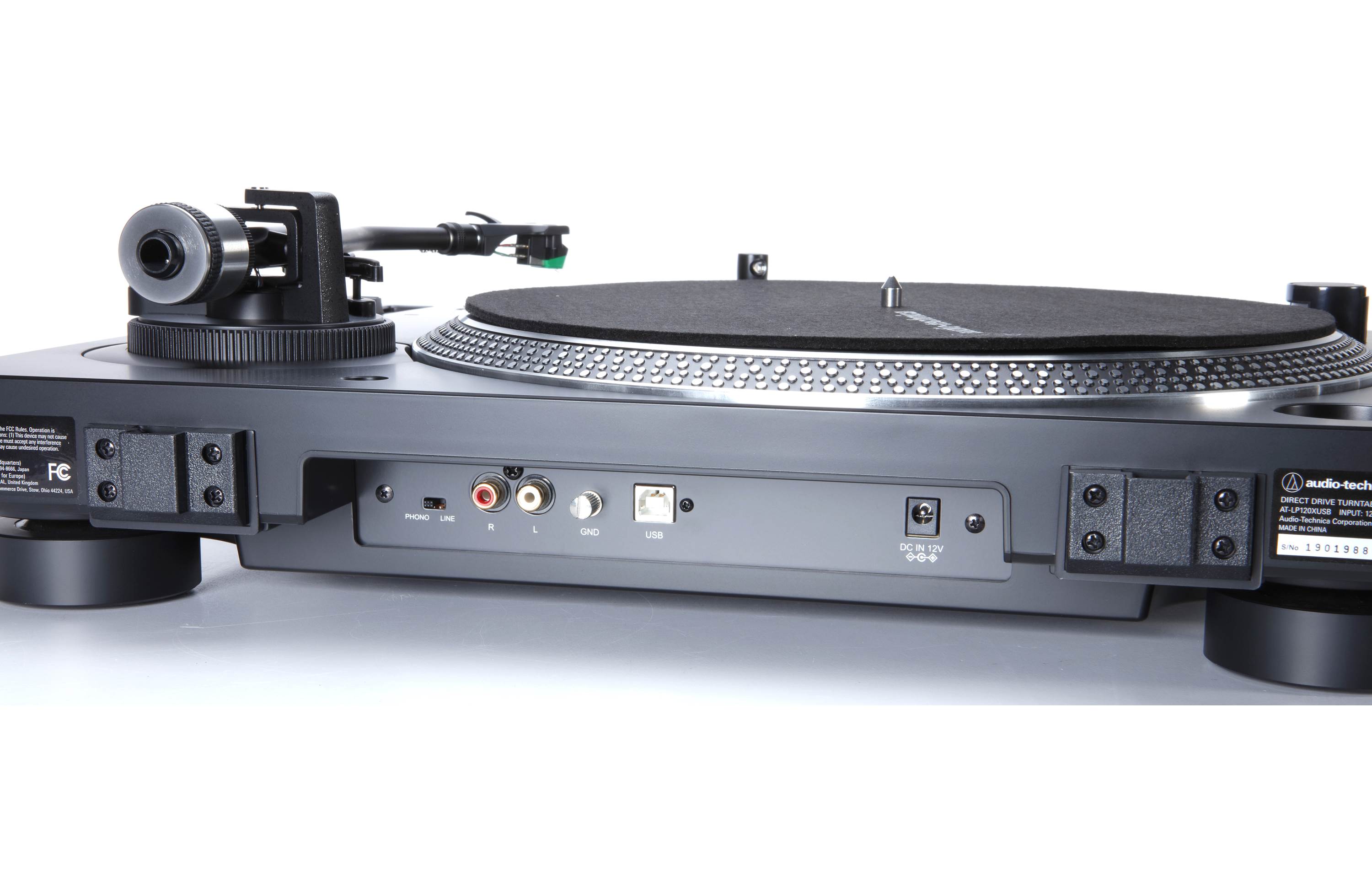 Audio-Technica LP-120XUSB Direct-Drive Turntable (Analog & USB)