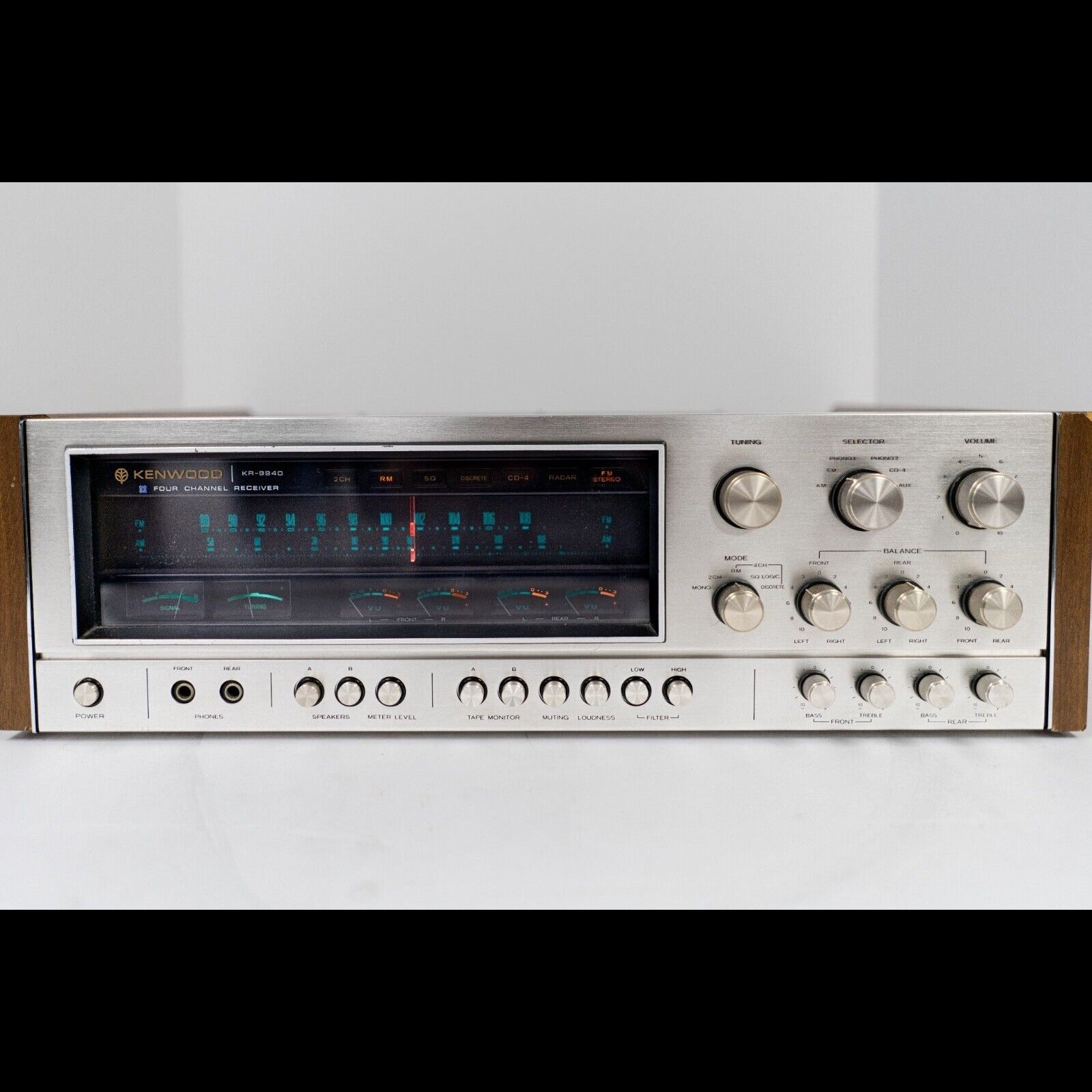 Kenwood KR-9940 4-Channel Quadraphonic Receiver - Professionally Cleaned & Tested