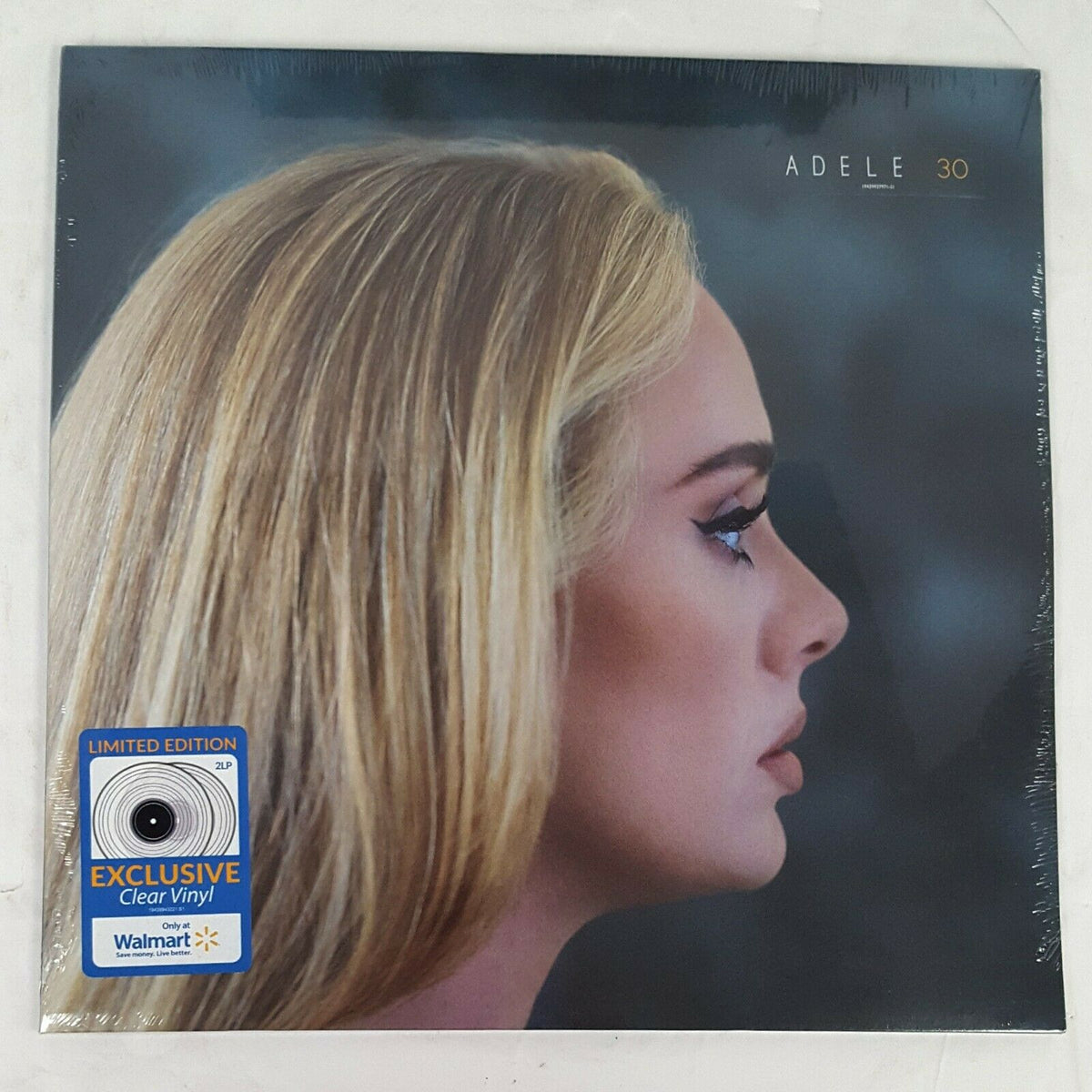 Adele – 30 – 2xLP Clear Vinyl (Walmart Exclusive with 12” x 12” Print) - SEALED