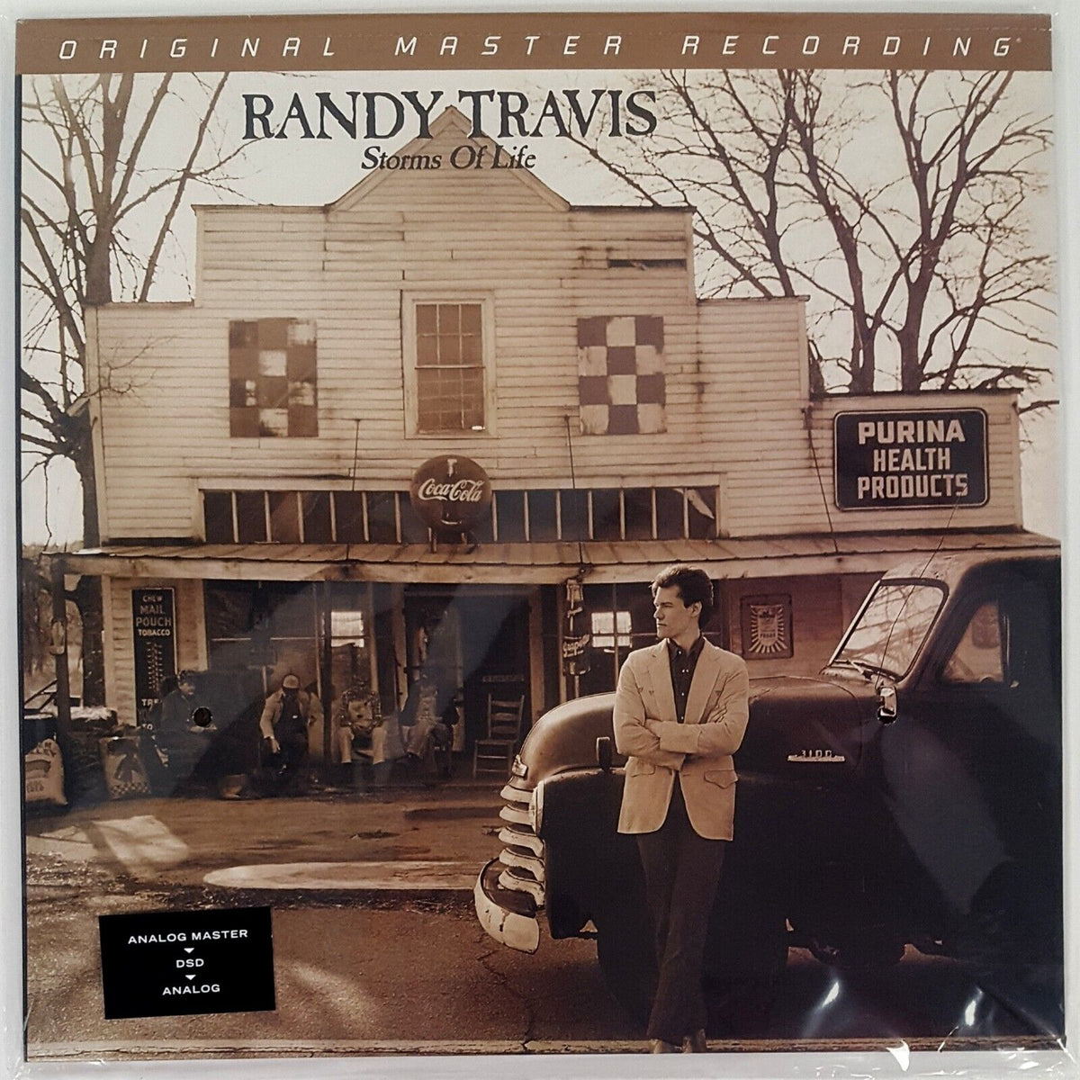 Randy Travis ‎- Storms Of Life - LP 33RPM‎– Mobile Fidelity (MoFi)