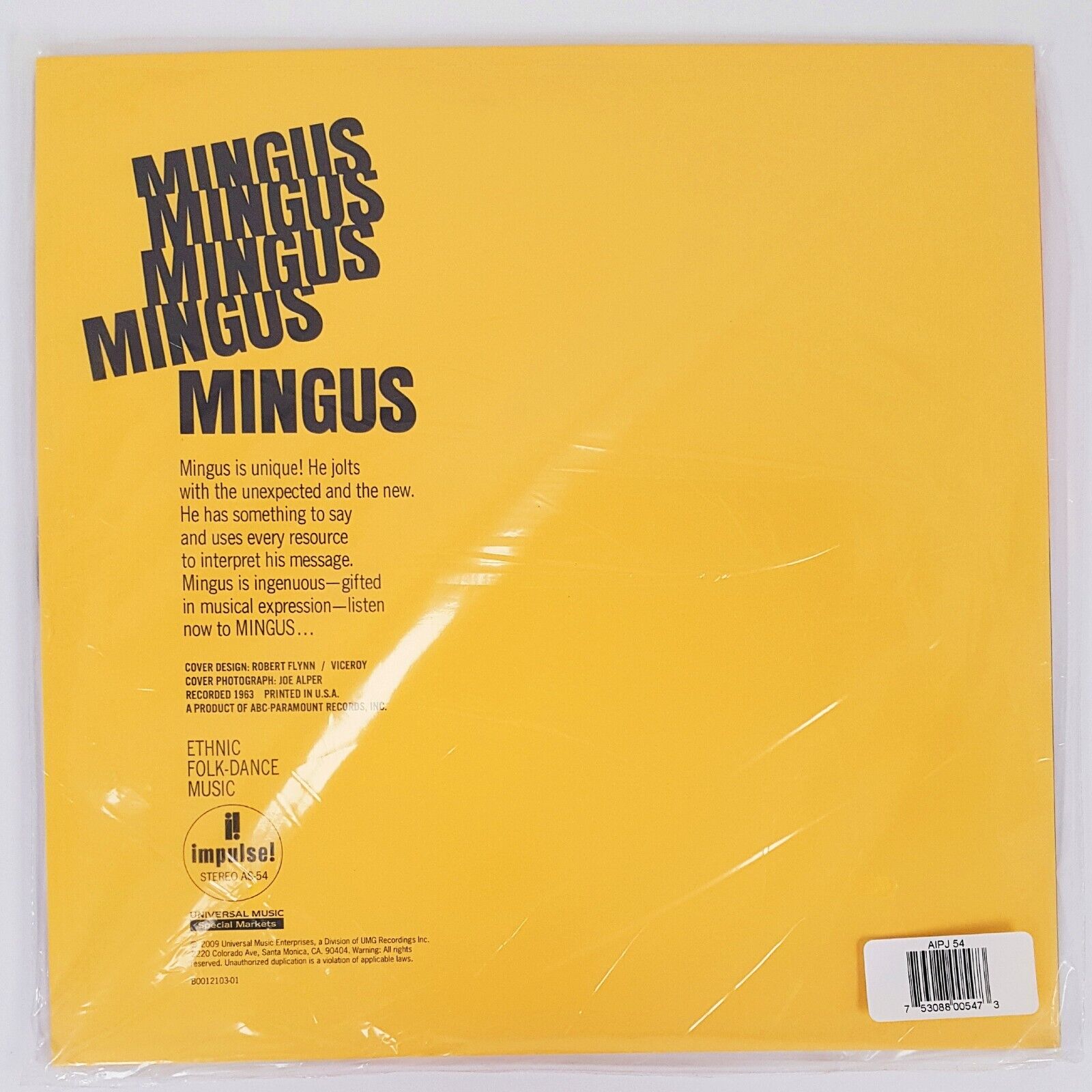 Charles Mingus - Mingus Mingus Mingus Mingus Mingus - 180g 2xLP 45RPM - (Analogue Productions)