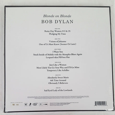 Bob Dylan – Blonde On Blonde – 180g 3xLP 45RPM Original Master Recording (MoFi)