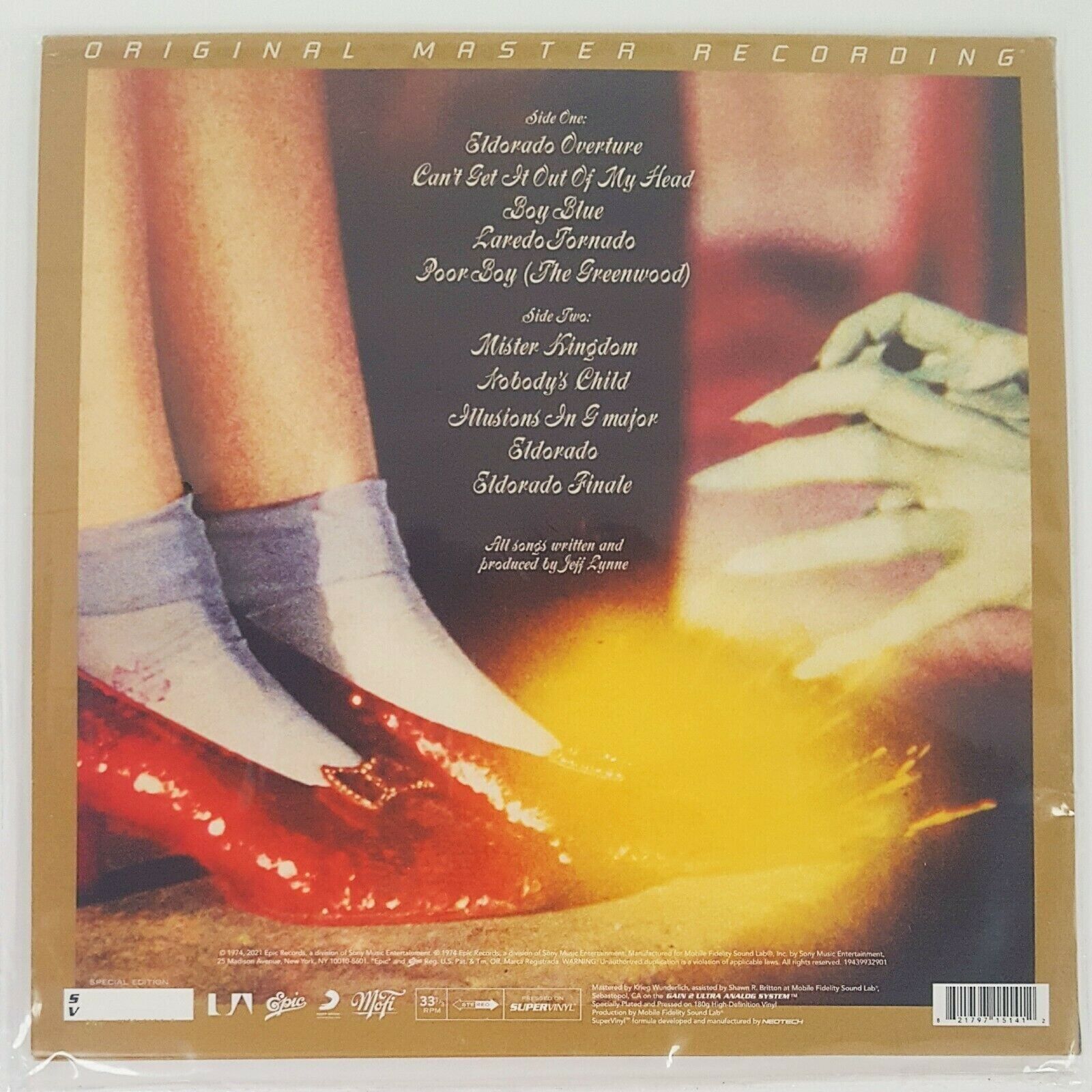 Electric Light Orchestra – Eldorado‎– Mobile Fidelity (Super Vinyl 2022)