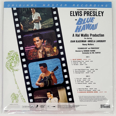Elvis Presley ‎– Blue Hawaii– Mobile Fidelity (MoFi) -180g 2xLP 45RPM