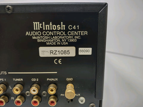 McIntosh C41 Audio Control Center Preamplifier *Pre-Owned*