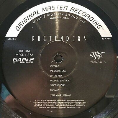 Pretenders - Pretenders ‎- Original Master Recording-Audiophile LP