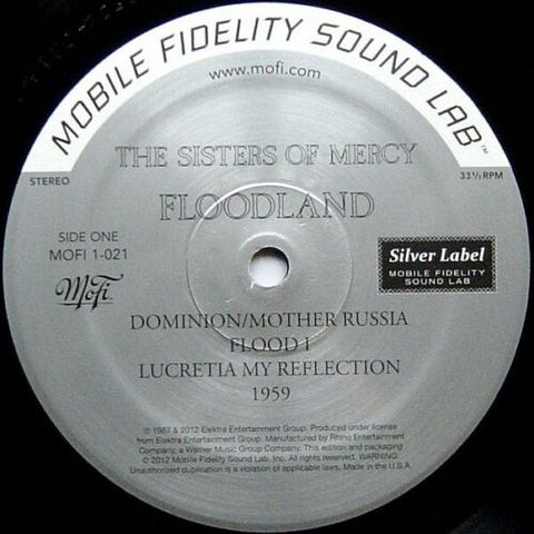 Sisters Of Mercy ‎- Floodland - LP 33RPM‎ – MoFi –